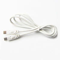 Cable de Extensión de Datos y Alimentación con Conector Micro USB Macho a Micro USB Macho Personalizado para Teléfonos Celulares, Tabletas y PC
