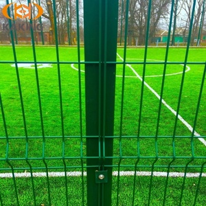 Clôture <span class=keywords><strong>en</strong></span> treillis soudé galvanisé et revêtu <span class=keywords><strong>de</strong></span> PVC, pliée <span class=keywords><strong>en</strong></span> V, courbée <span class=keywords><strong>en</strong></span> 3D, facile à assembler, écologique, garantie 5 ans, vente directe usine ISO CE - Product Image 6