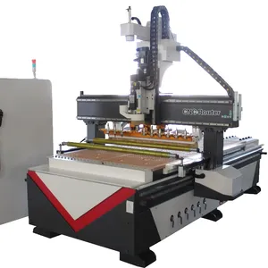 ST2040 atc cnc router automatic tool changers Acrylic PVC Advertising Automatic Engraving Machine Plastic Plate Aluminum