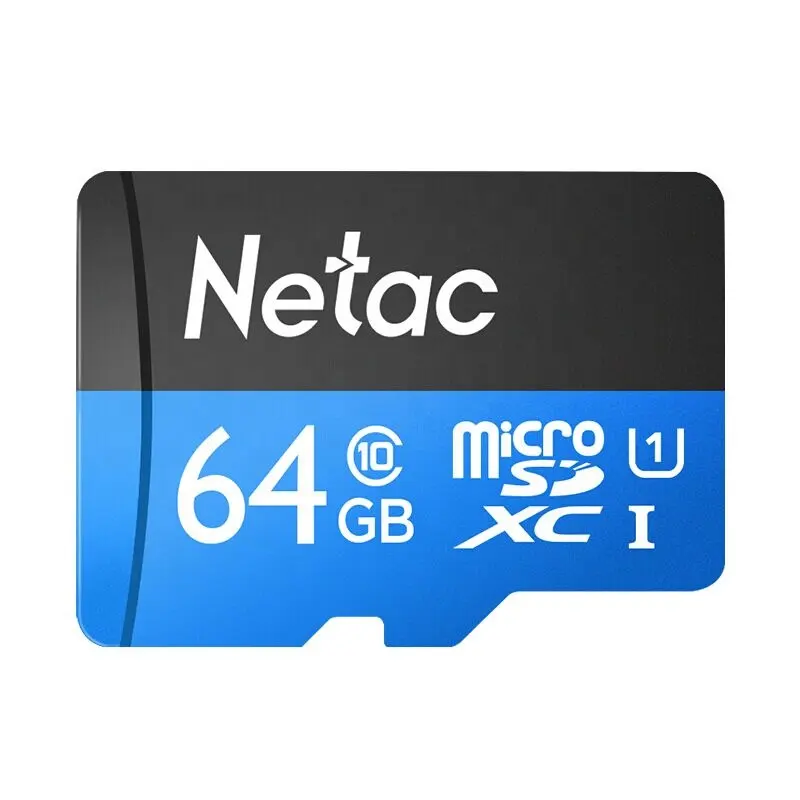 Netac P500 pro Micro SD card 16G 32G 64G C10 Class 10,UHS-I High efficiency, fast read speed up to 100MB/s