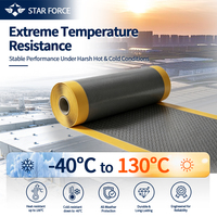 Alfombra Antideslizante TPO para Pasillos en Techos |   Alfombra de Seguridad Acolchada para Caminos, Resistente a Altas Temperaturas y Rayos UV, Soldable con Aire Caliente, para Mantenimiento de Techos de PV