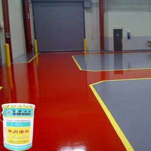 Peinture de sol antidérapante auto-nivelante, atelier chimique électronique, anti-poussière et résistante à l'usure, peinture de sol anticorrosion - Product Image 1
