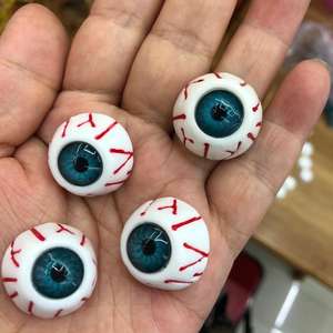 Chaud populaire Halloween décoratif globe oculaire globes oculaires Halloween décor boules pour les yeux Slime charmes sang tiré boules pour les yeux - Product Image 2