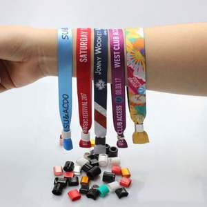 Recommended Eco-Friendly Printed Fabric Wristband <b>Love</b> Theme Custom Logo Cultural Events Sports Fashion Luxury Free Sample Charm - Product Image 4