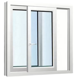Ventanas correderas uPVC de alta calidad, vidrio templado de procesamiento fino, malla de pantalla de acero inoxidable de estilo francés, acero Horizontal - Product Image 2