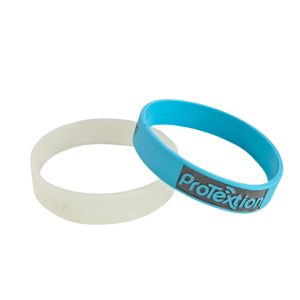 Pulseras de silicona de color sólido CCH Wholesale para natación y deportes, pulseras de goma impresas. - Product Image 3