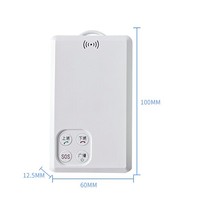 Localizador GPS de Seguridad para Niños Personalizado, Tarjeta 4G con Alarma SOS, Llamadas Bidireccionales, Función Push Talk, Resistente al Agua, de Plástico, para Estudiantes