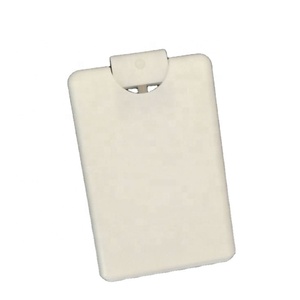 Instock White Transparent 20ml <b>Plastic</b> <b>Spray</b> <b>Bottle</b> 20 ml Credit Card Flat <b>Spray</b> Perfume <b>Bottle</b> - Product Image 6