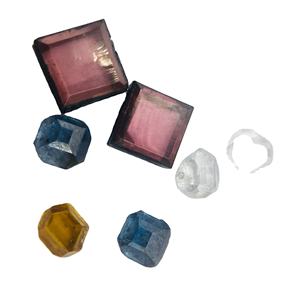 Diamant rose CVD brut cultivé en laboratoire, pierre de diamant colorée pour la fabrication de bijoux et les applications en gemmologie - Product Image 6