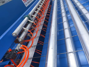 Đường Kính SK-HWJ-1200 3-6mm tròn kéo và máy hàn cho hộ Lan tôn sóng Net - Product Image 3