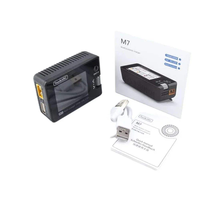 Chargeur et testeur 2-en-1 ToolkitRC M7 200W 10A compact et léger pour batterie LiPo 1-6S, pièces de mise à niveau DIY pour drone FPV RC