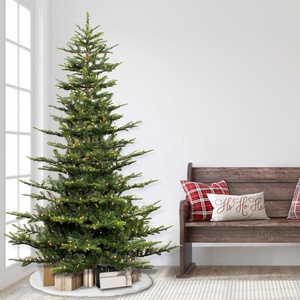 <span class=keywords><strong>Sapin</strong></span> de Noël artificiel Puleo International en <span class=keywords><strong>sapin</strong></span> aspen pré-éclairé de 7,5 pieds, 700 lumières claires, résistant aux flammes, utilisation en intérieur, installation facile - Product Image 1