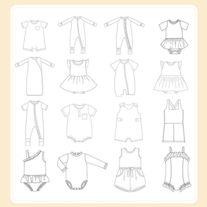 Vente chaude qualité nouveau-né <span class=keywords><strong>naissance</strong></span> bébé pyjamas à manches longues confortable bébé et enfant en bas âge Onesie nouveau-né bébé barboteuses - Product Image 6