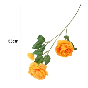 Ramo de Novia SPR, Ramo Chino de Hortensias de Seda, Suministros para Bodas, Jarrones Colgantes de Glicinia, Centros de Mesa Decorativos de Flores de Color Marfil - Product Image 3