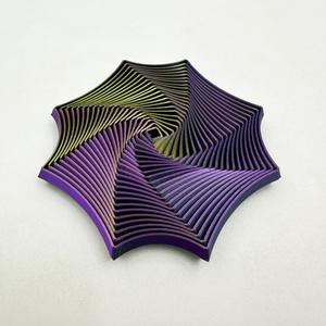 โมเดลใยแมงมุมพลาสติกพิมพ์ 3 มิติ ของเล่นเสริมพัฒนาการเพื่อการสร้างสรรค์ บรรเทาความเครียด สำหรับเด็กอายุ 5 ถึง 14 ปี - Product Image 1