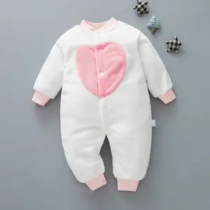 Lente Herfst En Winter Verdikt Pyjama Rompertjes Katoenen Baby Onesie