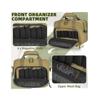 Sac de transport tactique à bandoulière avec plusieurs compartiments pour le rangement d'équipements de plein air