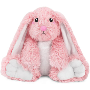 <span class=keywords><strong>Oreiller</strong></span> compressible super doux en peluche lapin avec granulés céramiques chauffants et rafraîchissants à la lavande, démontable - Product Image 5