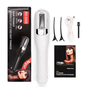 Déchiqueteur de cheveux multifonction Tondeuse fendue Rechargeable Portable Électrique <span class=keywords><strong>Coiffeur</strong></span> Automatique 2 <span class=keywords><strong>en</strong></span> 1 Tondeuse à cheveux à pointes fourchues - Product Image 3