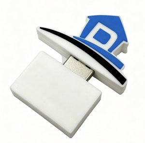 <span class=keywords><strong>แฟลช</strong></span>ไดรฟ์ USB รูปทรงบ้าน PVC สกรีนโลโก้ได้ ความจุ 4GB 8GB 16GB ของขวัญส่งเสริมการขายสำหรับธุรกิจอสังหาริมทรัพย์ - Product Image 2