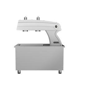 Máquina de Té Espresso Eléctrica Semiautomática Comercial con Sistema de Agua Caliente, Pantalla Táctil, Acero Inoxidable, Doble Grupo, 9 Bares de Presión - Product Image 4