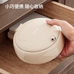 ZOWEI Magnetic Sewing Kit Round Portable Needle <b>Thread</b> Storage Box With 12 Spools And <b>Tools</b> For Mending - Product Image 5