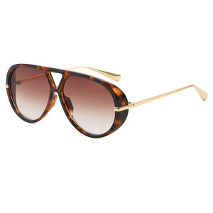Pilot <b>Sunglasses</b> Men Full Rim <b>Gradient</b> Lenses UV400 Casual Style 2025 - Product Image 1