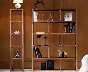 Tủ Trưng Bày 5 Tầng Bằng Gỗ Cho Phòng Khách Gia Đình, Tủ Sách Bền Vững, Hiện Đại, Giá Trưng Bày Đứng Miễn Phí - Product Image 6