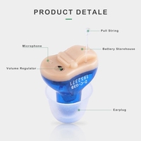 Alat bantu dengar telinga penguat suara tidak terlihat CIC Mini Tiongkok Harga Murah Produk Daftar