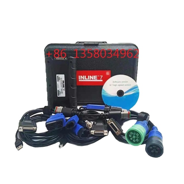 Diagnostic Adapter Toolkit Is OEM for Cummins-engine INLINE7 Data Link Adapter Tool With Inside V8.7 Software 5572620 5299899