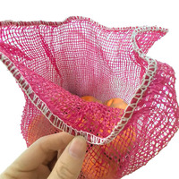Sacs en filet tubulaires circulaires en PP personnalisés pour l'oignon, vente en gros, Maroc, Algérie, Tunisie, Égypte, Soudan, Kenya, Afrique du Sud, Zimbabwe