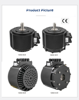 Faradyi Hot Sale 12v 48v 72v 5kw 10kw 15kw 20kw High Torque High Rpm Electric Brushless Dc BLDC Motor for Motorcycle