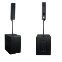 Sistema de Altavoces de Línea Activa Multifunción Profesional Mansender LB404 OEM con Amplificador DSP Clase D y Altavoz de Columna