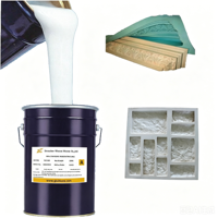Caoutchouc de silicone RTV2 Condensation Cure Shore a 40 pour la fabrication de moules de pierres de culture