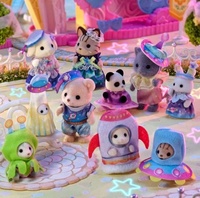 Nouveauté 2026 : Série de figurines mystères Senbeier Forest Family Baby Space Suit, authentiques et originales, jouet tendance, lot de 15 boîtes