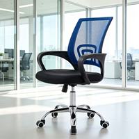 Chaise d'ordinateur moderne confortable pour longues sessions, pivotante avec roulettes, chaise de bureau réglable pour e-sport et dortoir, structure en acier inoxydable