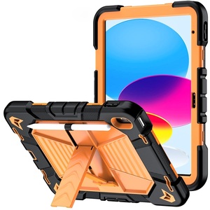 เคสแท็บเล็ตซิลิโคน PC แข็งแรงทนทานสำหรับ <span class=keywords><strong>Apple</strong></span> <span class=keywords><strong>Pro</strong></span> 11" Air 6 Air 7 พร้อมขาตั้งพับได้สำหรับ Samsung <span class=keywords><strong>Tab</strong></span> A9+ - Product Image 6