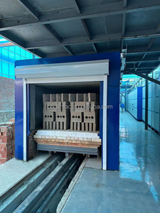 Processus d'extrusion BRICKMAC pour le moulage de briques Briques de <span class=keywords><strong>parement</strong></span> solides creuses en argile Four à tunnel électrique pour la production de céramique - Product Image 3