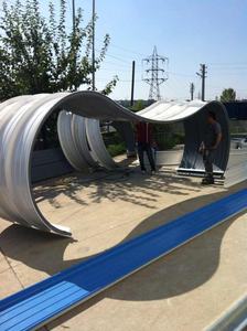 강철 아치 굽힘 지붕 곡선 이음새 롤러 가공 기계 - Product Image 6