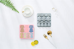 Moldes de Silicona Antiadherentes para Pasteles de la Serie Racing, Reutilizables, de Grado Alimenticio, Lindos Moldes Magnéticos de Silicona para Chocolate, Dulces y Hielo - Product Image 6