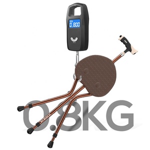 KSMED Crutches Chair Elderly KSM-CS Portable Folding Adjustable Cane <b>Walking</b> <b>Stick</b> Folding Chair Three Legged <b>Walking</b> <b>Stick</b> - Product Image 4