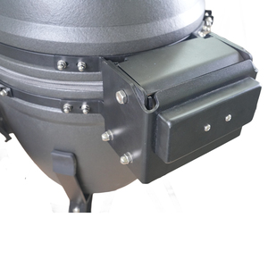 <span class=keywords><strong>Barbecue</strong></span> Kamado au charbon de bois AUPLEX 18 pouces, style coréen moderne, luxueux, en fer et céramique, robuste, pour extérieur - Product Image 3