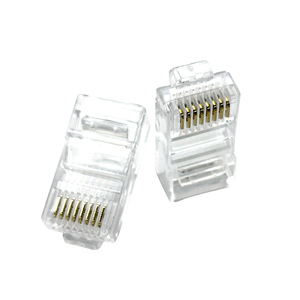 สายอีเธอร์เน็ต AOGE RJ45 Cat5e Ultra Class 5 UTP หัวคริสตัลทองแดงแท้ พร้อมอะแดปเตอร์ รองรับการเสียบใช้งานได้ 750 ครั้ง 6A สำหรับคอมพิวเตอร์ - Product Image 1