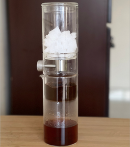 Cafetera de goteo de mano de vidrio transparente, accesorios de café, fácil de usar, cafetera de fermentación en frío - Product Image 3