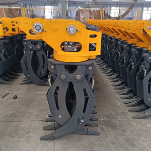 Koop Een Krijg Een Motor 1500Kg Hydraulische Grijper Hout Grijper Mini Graafmachine China Graafmachine <span class=keywords><strong>Grasper</strong></span> Stro Balen Hout Grijper - Product Image 3