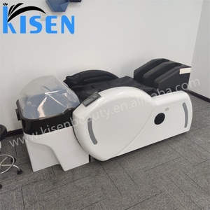 Kisen Offre Spéciale Luxe Mobilier de Spa Capillaire Intelligent Nouvelle Tendance Fauteuil-Lit de Massage et Lavage pour Salon de Coiffure à Vendre Fabricant - Product Image 3