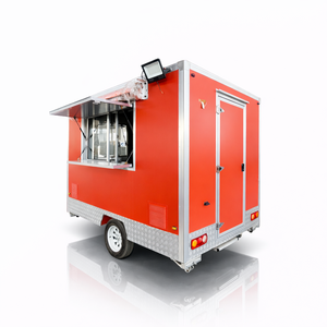 Remolques de Comida para Catering, Camioneta de Comida Totalmente Equipada, Camión de Comida Estilo Cómic con Cocina Completa - Product Image 3