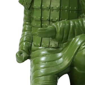 Estatuilla de resina/estatua de Qin Shihuang guerreros de terracota y caballos para recuerdo artesanía de resina regalo de recuerdo de viaje - Product Image 5