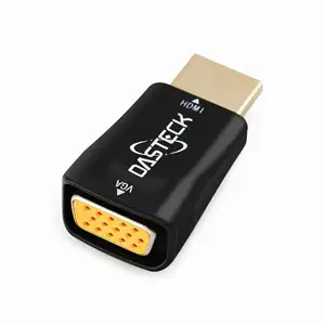 Rocketek Kecepatan Tinggi 1.4 Dukungan Versi HD 1080P HDMI untuk VGA Converter Adaptor Kabel