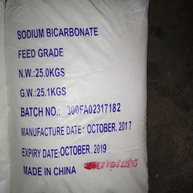 Bicarbonato di sodio prezzi all'ingrosso bicarbonato di sodio grado di alimentazione contenitore pieno carico in cina
